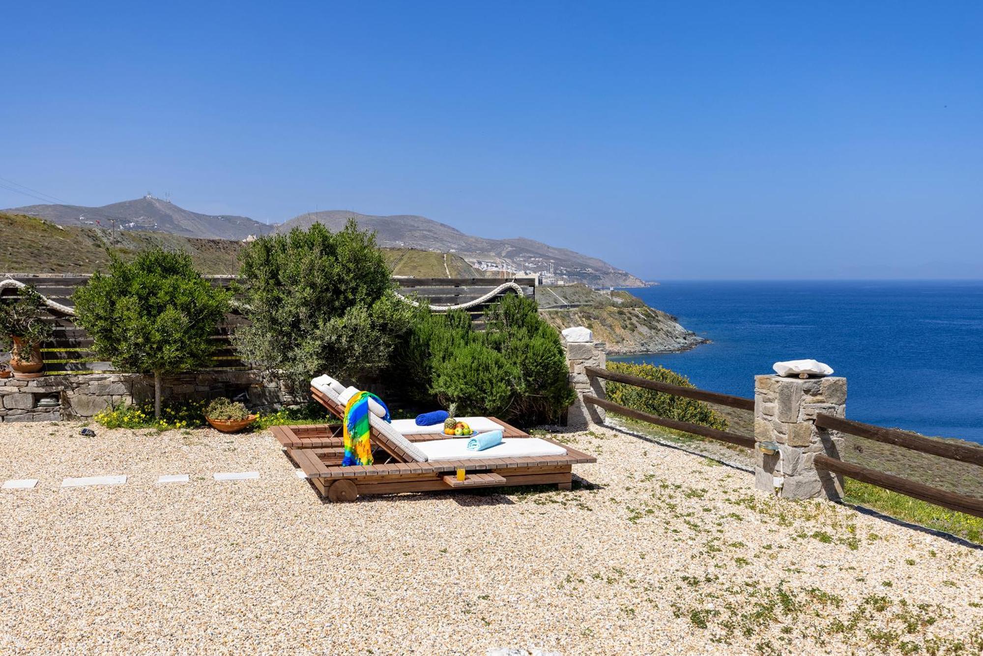 Aegean View - Seaside Apartment In Syros Αζόλιμνος Εξωτερικό φωτογραφία