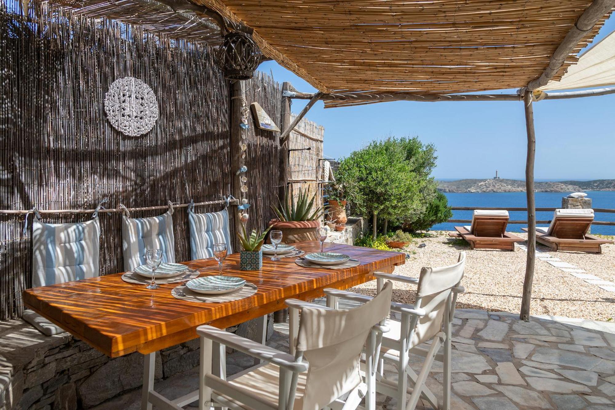 Aegean View - Seaside Apartment In Syros Αζόλιμνος Εξωτερικό φωτογραφία