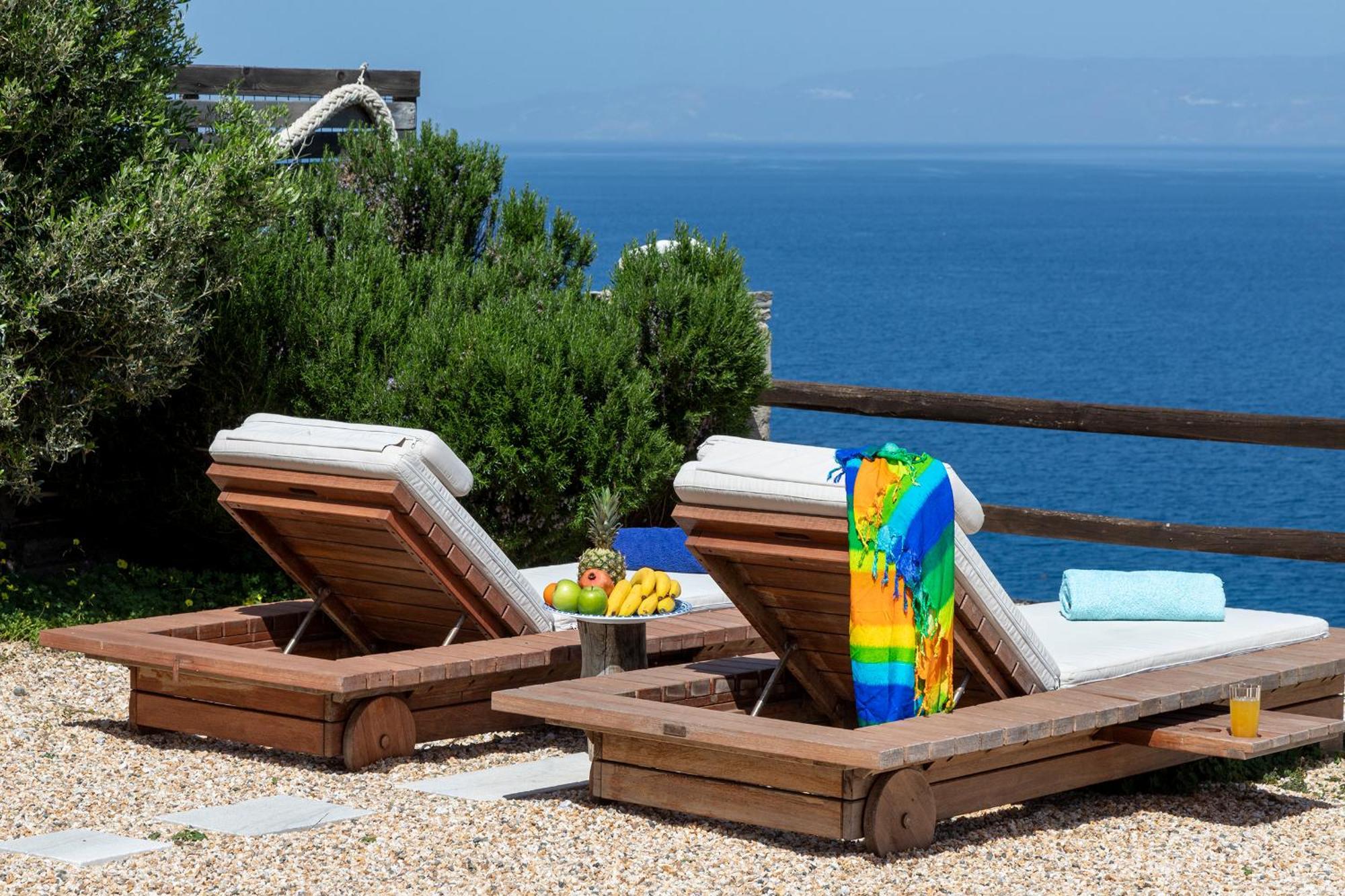Aegean View - Seaside Apartment In Syros Αζόλιμνος Εξωτερικό φωτογραφία