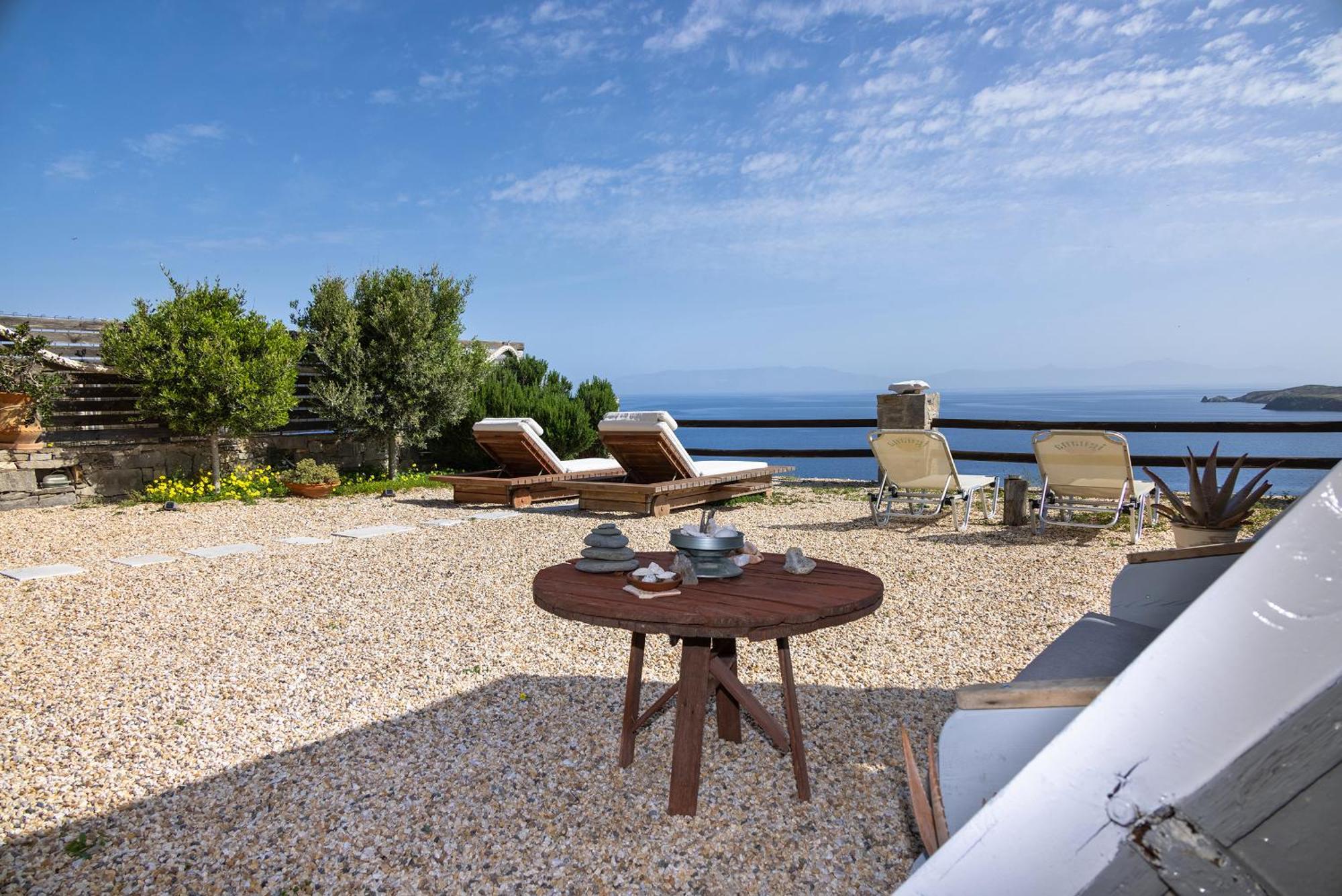 Aegean View - Seaside Apartment In Syros Αζόλιμνος Εξωτερικό φωτογραφία