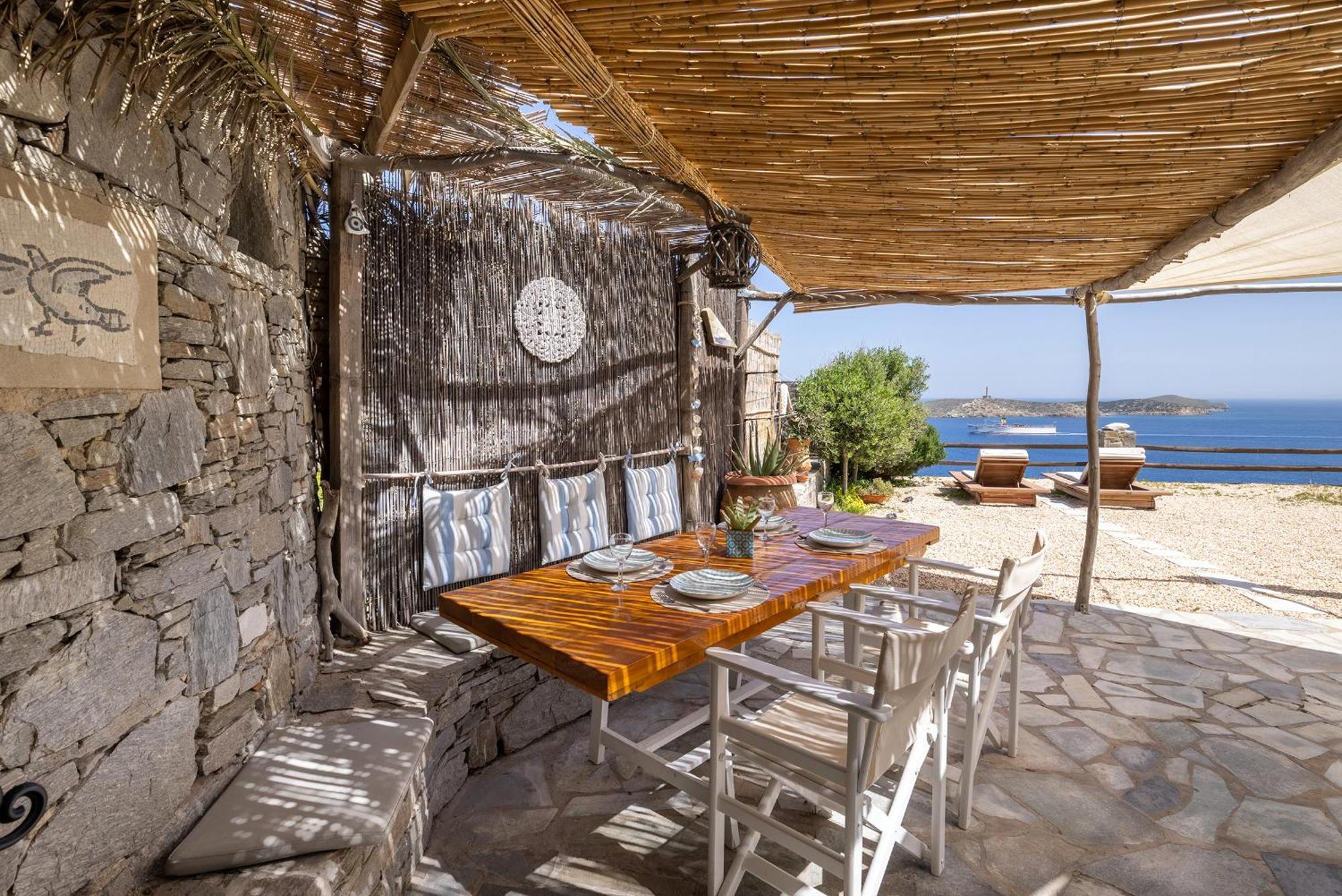 Aegean View - Seaside Apartment In Syros Αζόλιμνος Εξωτερικό φωτογραφία