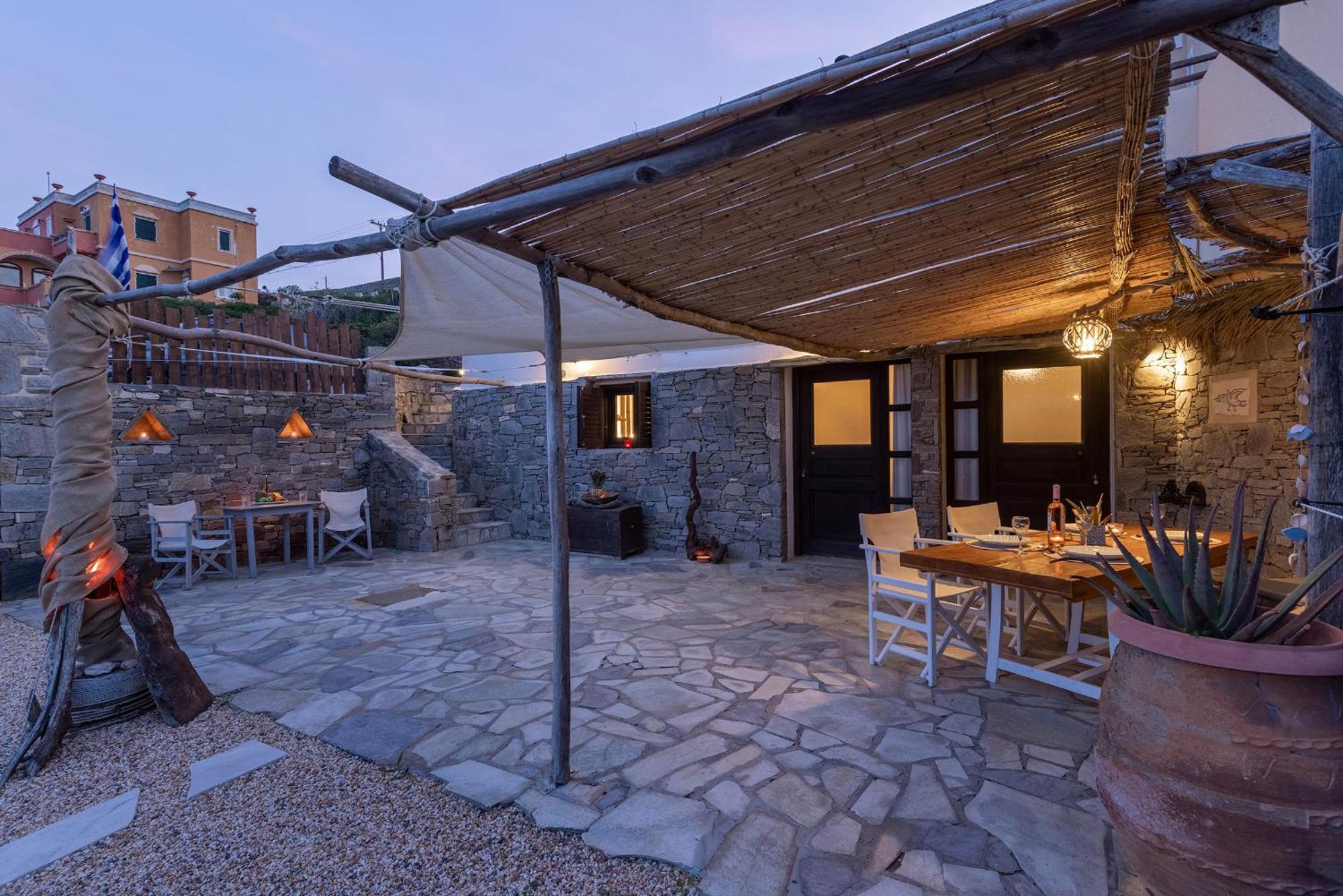 Aegean View - Seaside Apartment In Syros Αζόλιμνος Εξωτερικό φωτογραφία