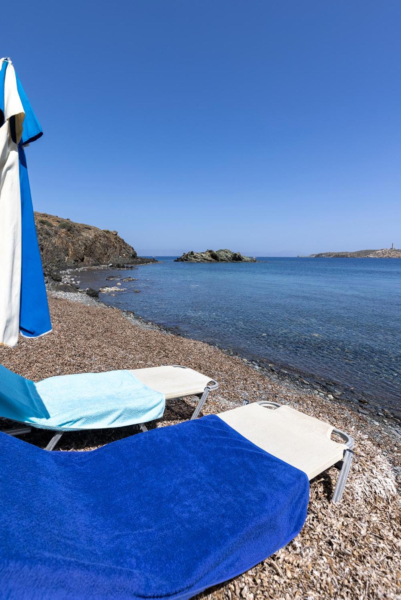 Aegean View - Seaside Apartment In Syros Αζόλιμνος Εξωτερικό φωτογραφία