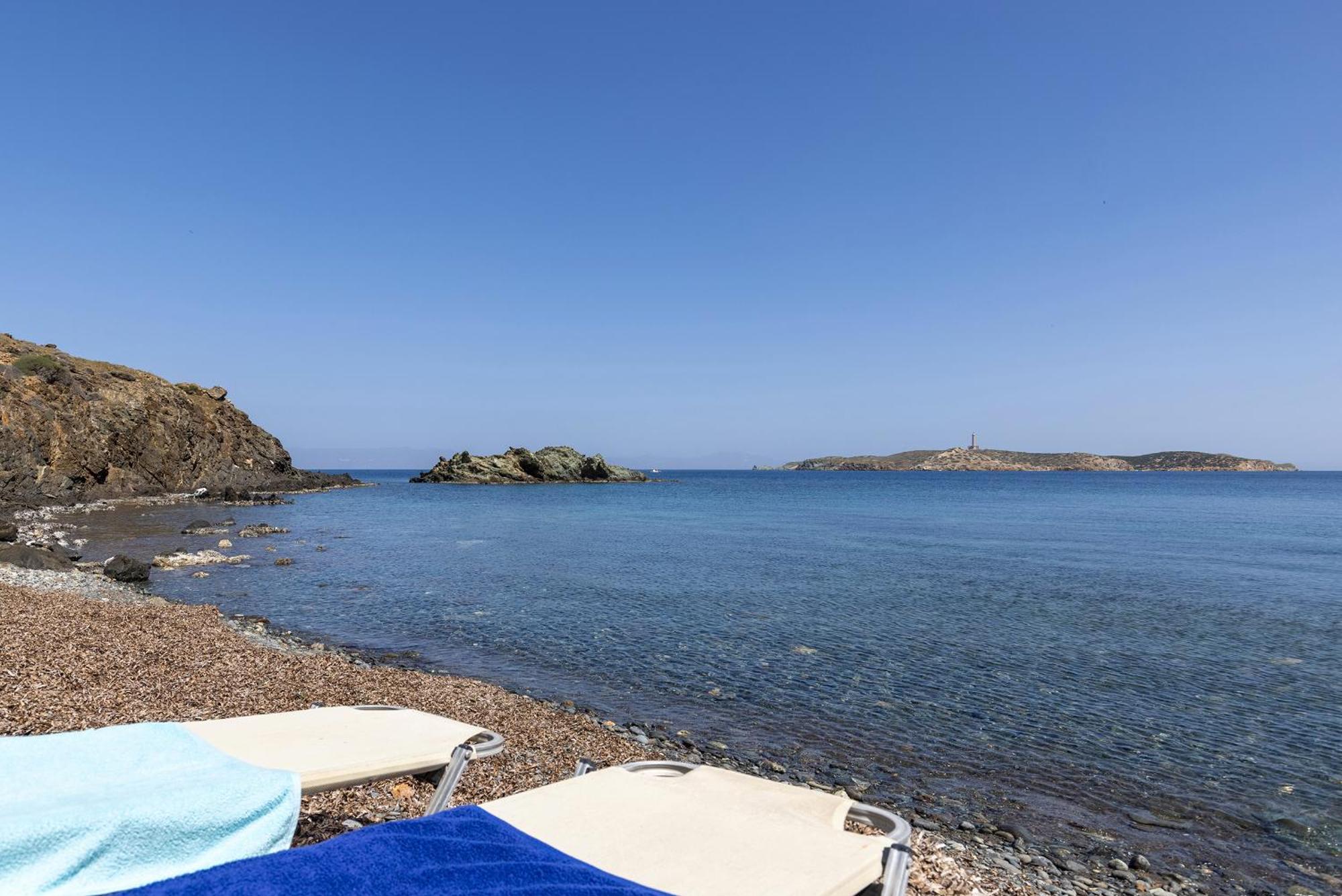Aegean View - Seaside Apartment In Syros Αζόλιμνος Εξωτερικό φωτογραφία