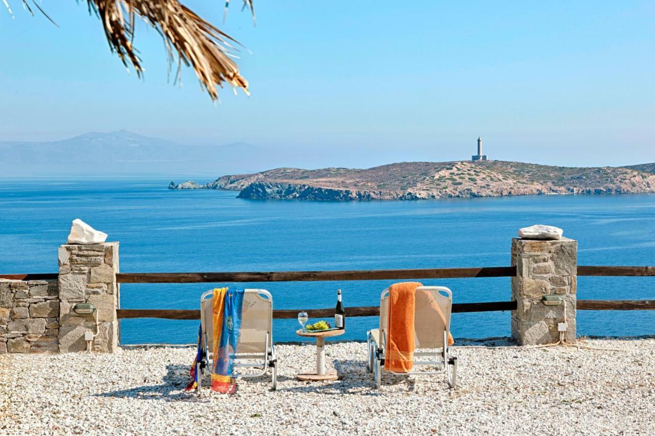 Aegean View - Seaside Apartment In Syros Αζόλιμνος Εξωτερικό φωτογραφία